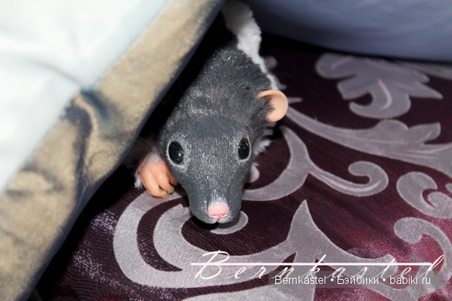 Крысенок. Авторская игрушка