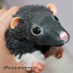 Крысенок. Авторская игрушка.