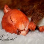 Белочка Кассиопея или просто Кася. Авторская игрушка