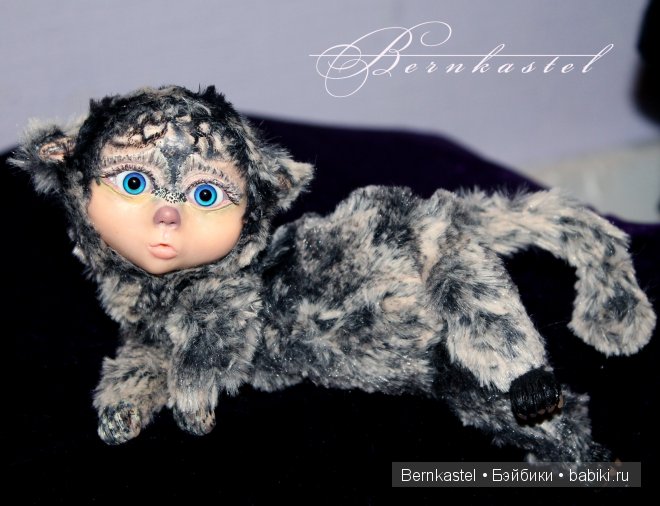 Морико. Авторская кукла — Игрушки в смешанной технике (мех и глина): Арт (фото 10)