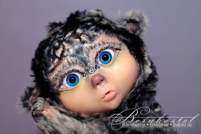 Морико. Авторская кукла — Игрушки в смешанной технике (мех и глина): Арт (фото 7)