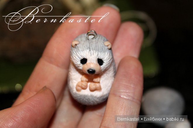 Три ежика. Авторские игрушки Бернкастель (фото 5)