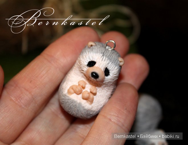 Три ежика. Авторские игрушки Бернкастель (фото 6)