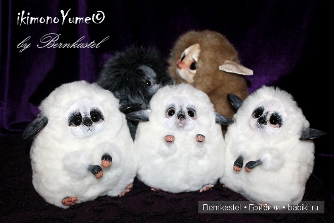 Пуфочек много не бывает. Авторские игрушки