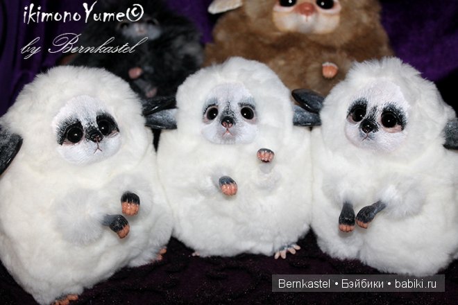 Пуфочек много не бывает. Авторские игрушки