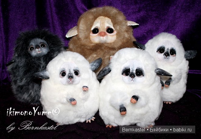 Пуфочек много не бывает. Авторские игрушки