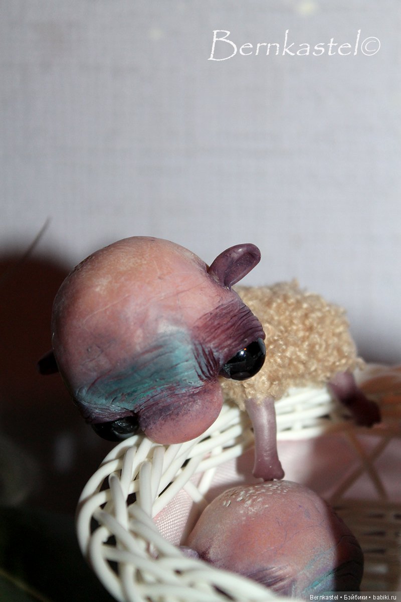 Веселая компания — Игрушки в смешанной технике (мех и глина): Арт (фото 8)