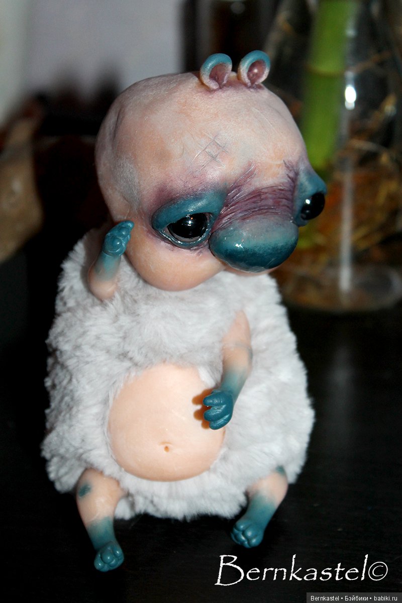 Задоринка Тавоси — Игрушки в смешанной технике (мех и глина): Арт (фото 4)