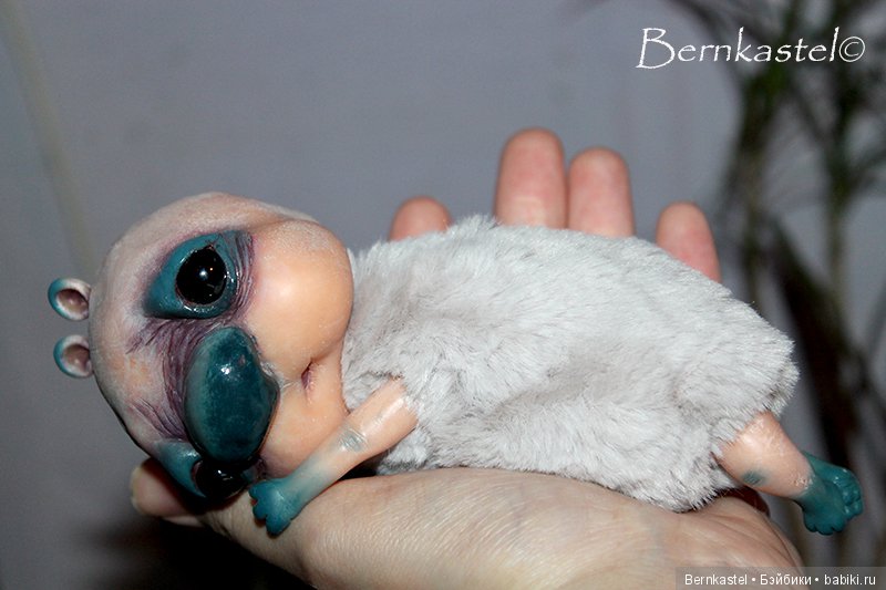 Задоринка Тавоси — Игрушки в смешанной технике (мех и глина): Арт