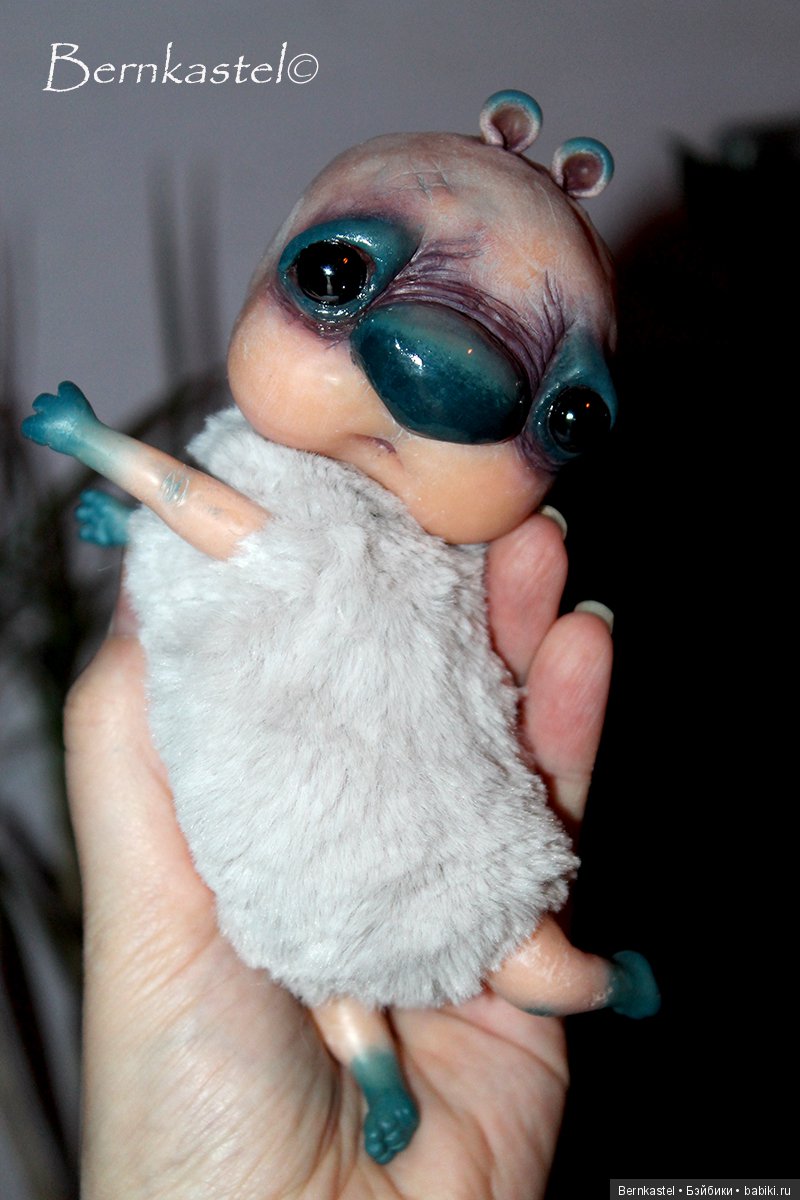 Задоринка Тавоси — Игрушки в смешанной технике (мех и глина): Арт