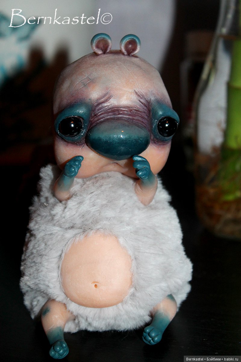 Задоринка Тавоси — Игрушки в смешанной технике (мех и глина): Арт (фото 7)