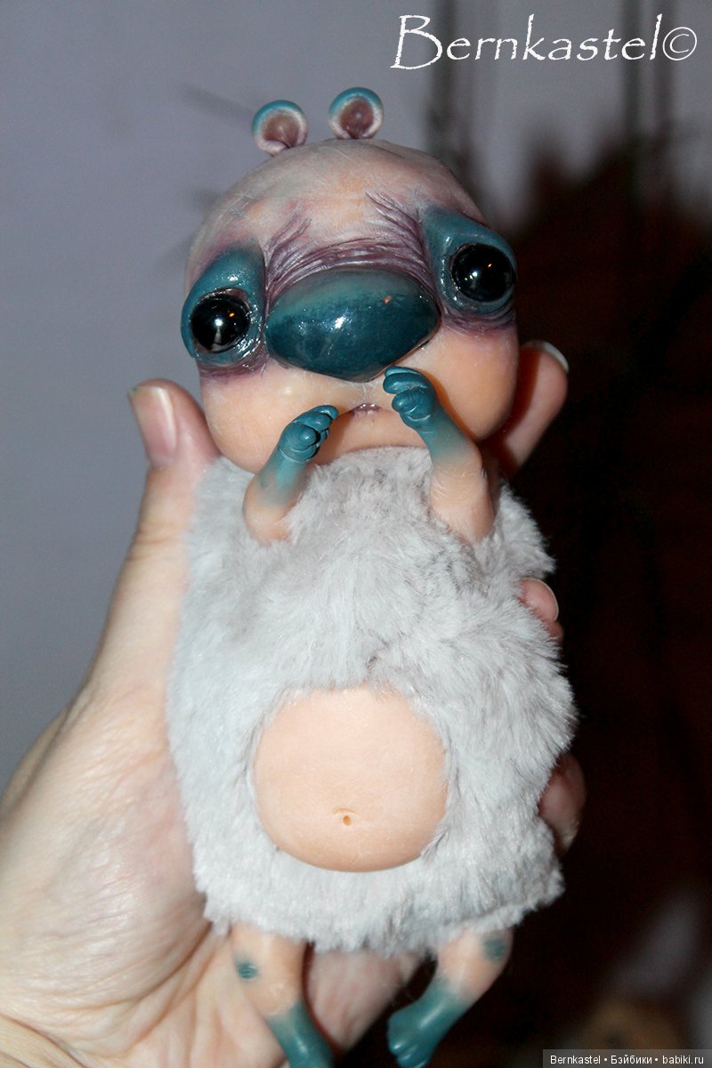 Задоринка Тавоси — Игрушки в смешанной технике (мех и глина): Арт (фото 3)