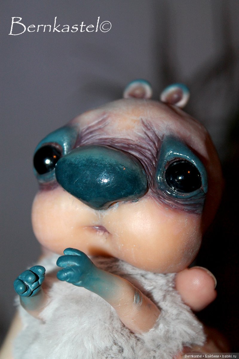 Задоринка Тавоси — Игрушки в смешанной технике (мех и глина): Арт (фото 5)