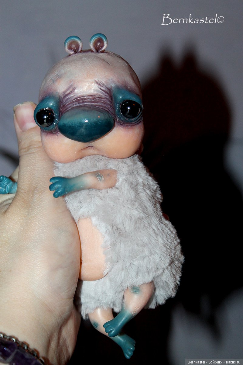 Задоринка Тавоси — Игрушки в смешанной технике (мех и глина): Арт