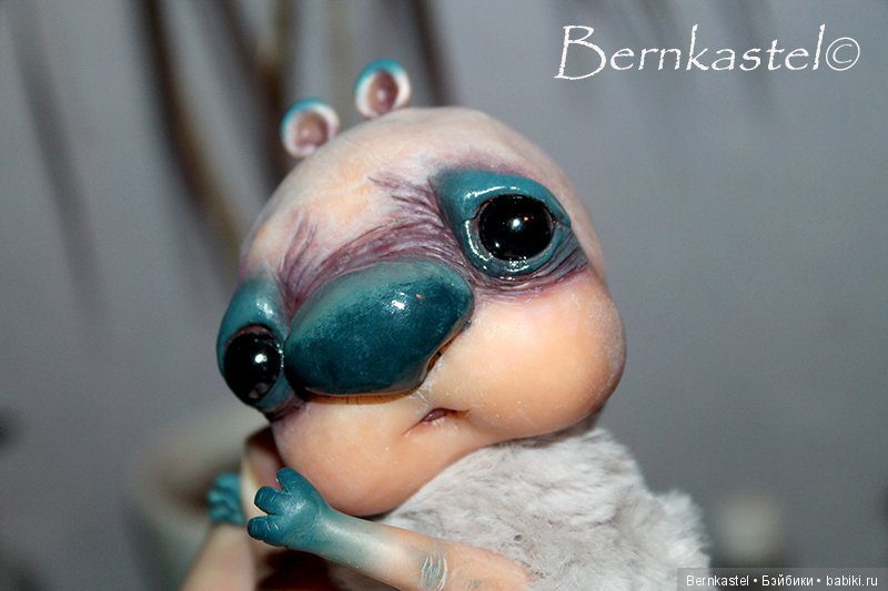 Задоринка Тавоси — Игрушки в смешанной технике (мех и глина): Арт