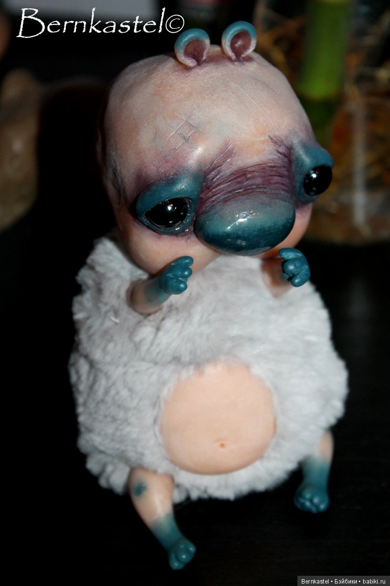 Задоринка Тавоси — Игрушки в смешанной технике (мех и глина): Арт (фото 6)