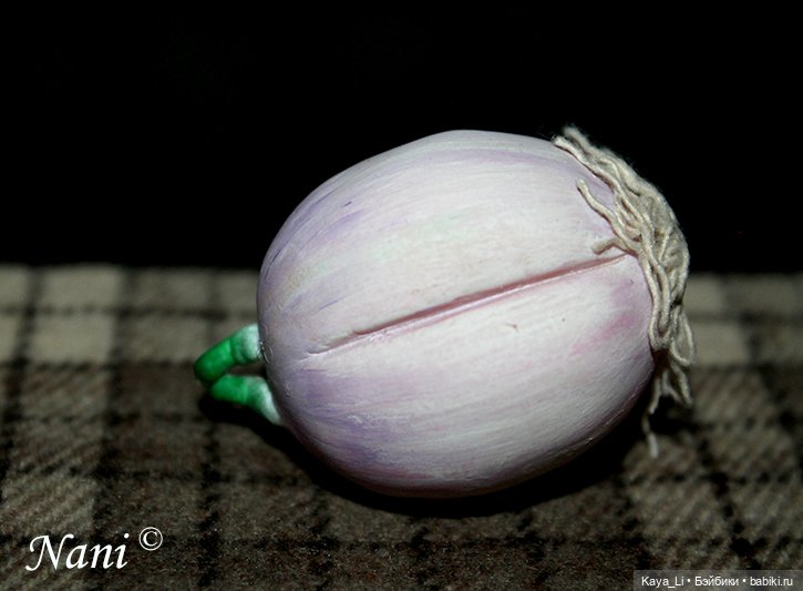 Чесночок первый, Гарлик — Лепка авторских игрушек и папье