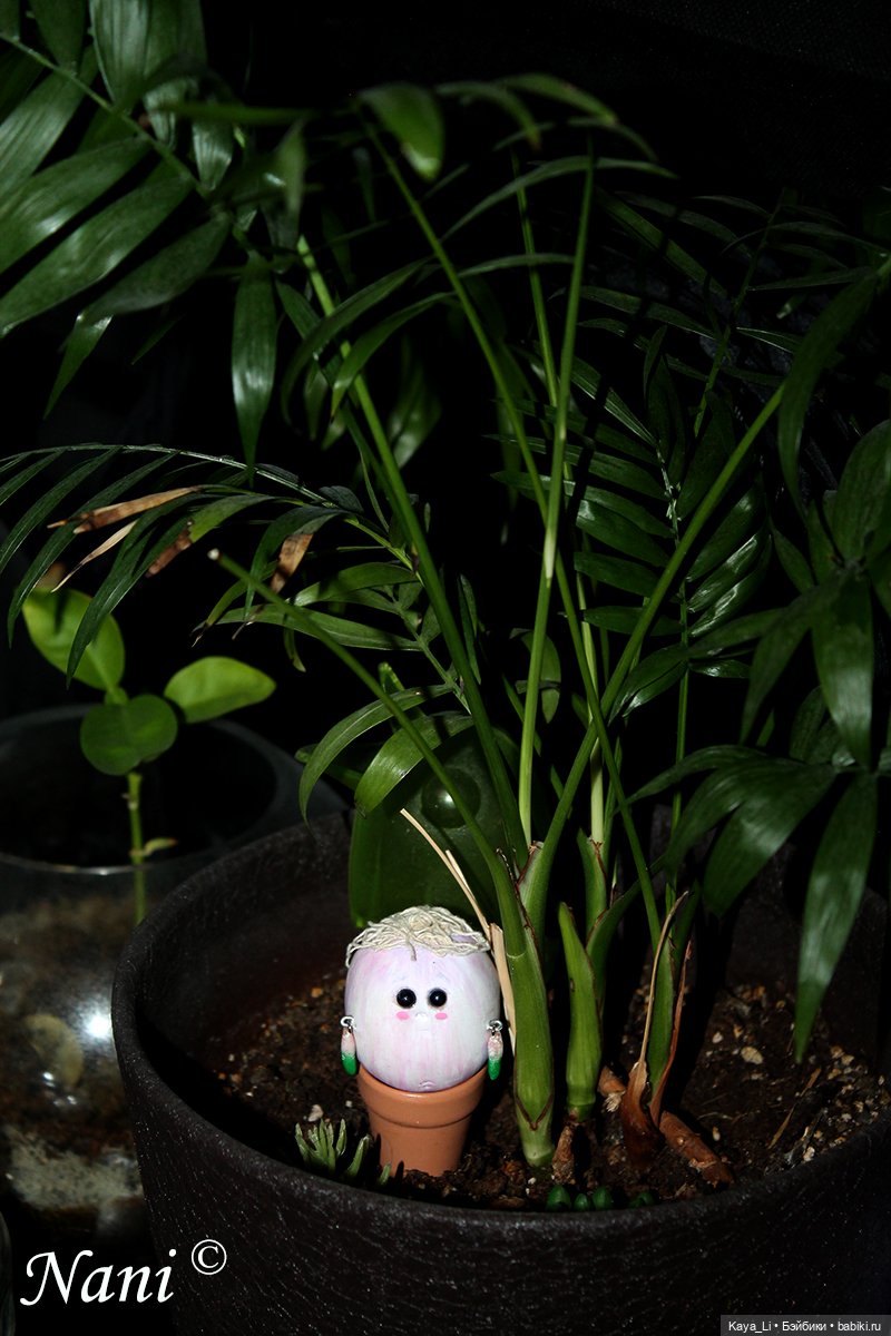 Чесночок первый, Гарлик — Лепка авторских игрушек и папье