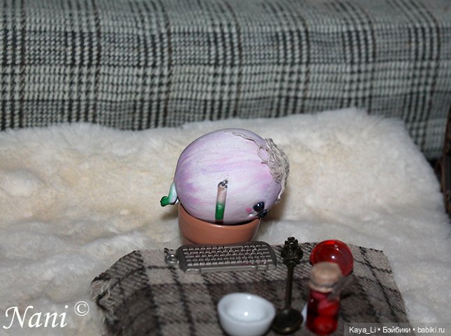 Чесночок первый, Гарлик — Лепка авторских игрушек и папье (фото 7)