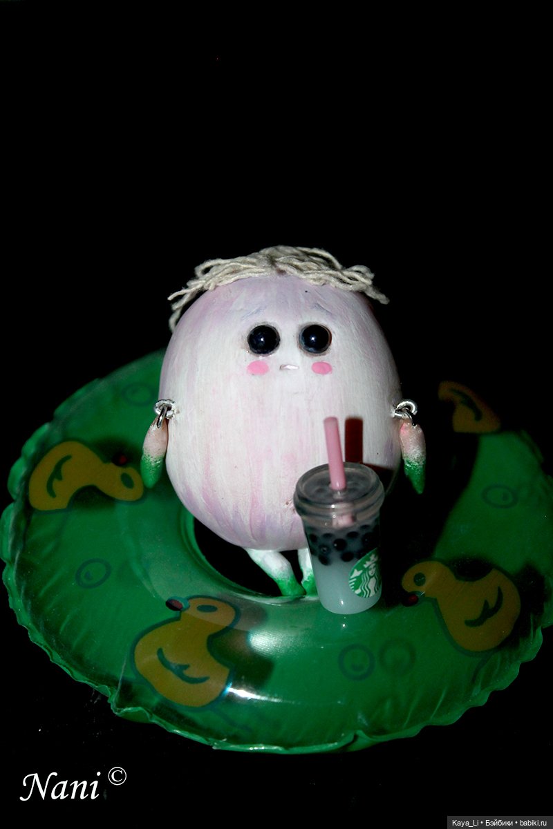 Чесночок первый, Гарлик — Лепка авторских игрушек и папье