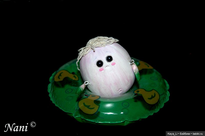 Чесночок первый, Гарлик — Лепка авторских игрушек и папье