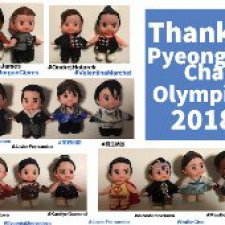 Куклы-фигуристы, олимпиада 2018