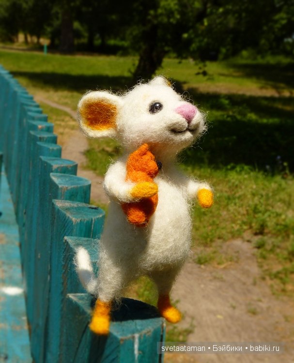 Рататуй и малыш Стёпка. Валяние из шерсти