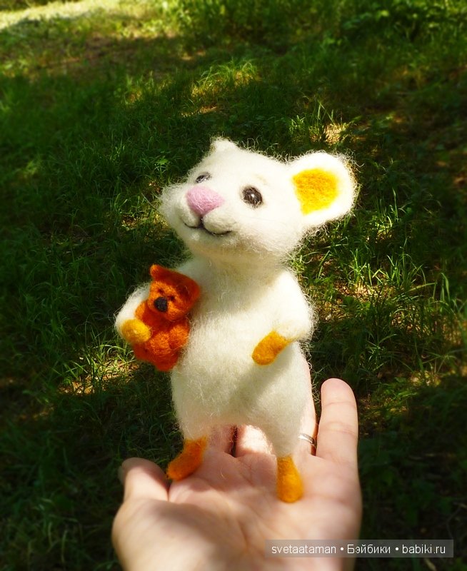 Рататуй и малыш Стёпка. Валяние из шерсти