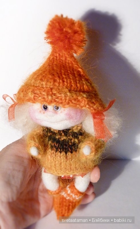 Девчоночки-ангелочки своими руками из шерсти для валяния