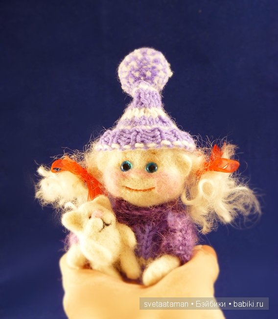 Авторская игрушка - Малышка (фото 6)