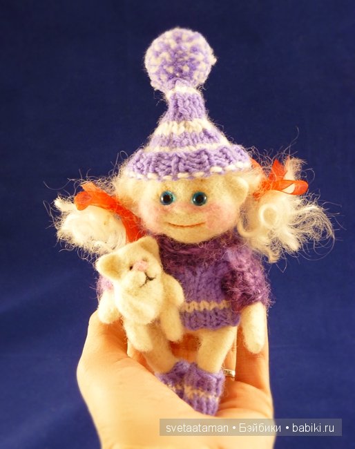 Авторская игрушка - Малышка (фото 4)