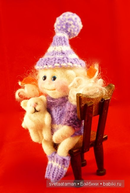 Авторская игрушка - Малышка (фото 8)