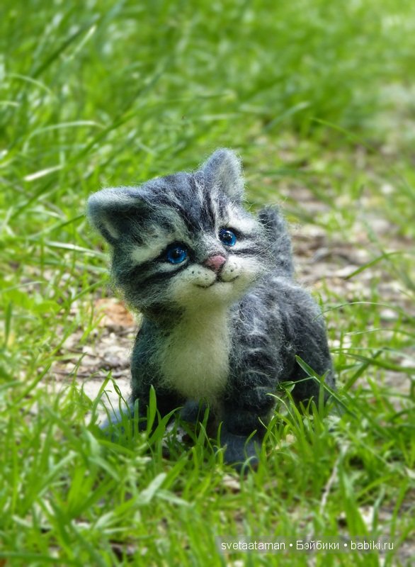 Весна. Валяние из шерсти — Валяные игрушки из шерсти: сухое валяние (фото 7)