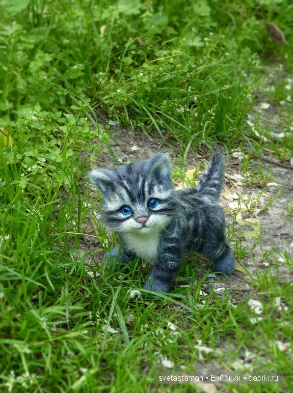 Весна. Валяние из шерсти — Валяные игрушки из шерсти: сухое валяние (фото 3)