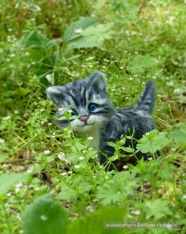 Весна. Валяние из шерсти — Валяные игрушки из шерсти: сухое валяние (фото 4)