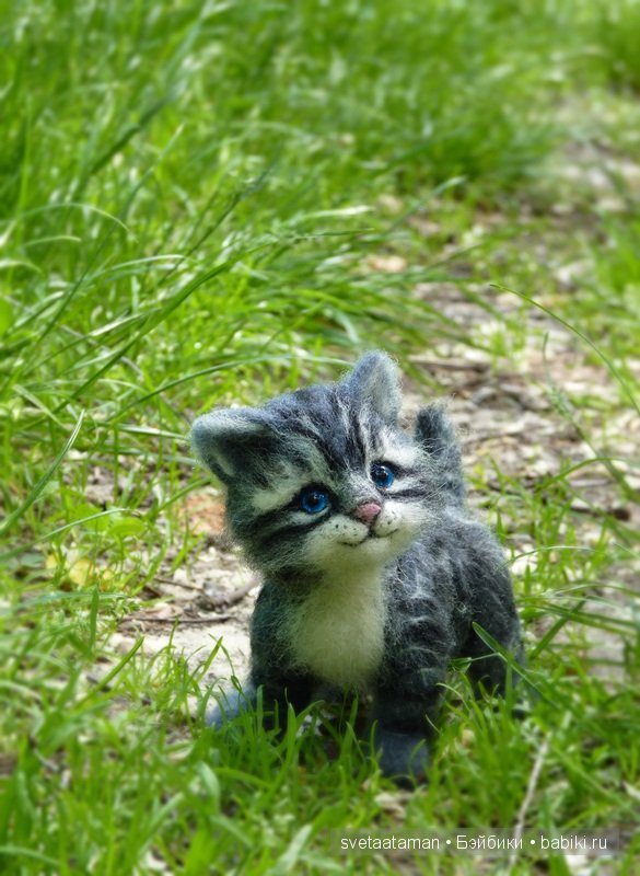 Весна. Валяние из шерсти — Валяные игрушки из шерсти: сухое валяние (фото 6)