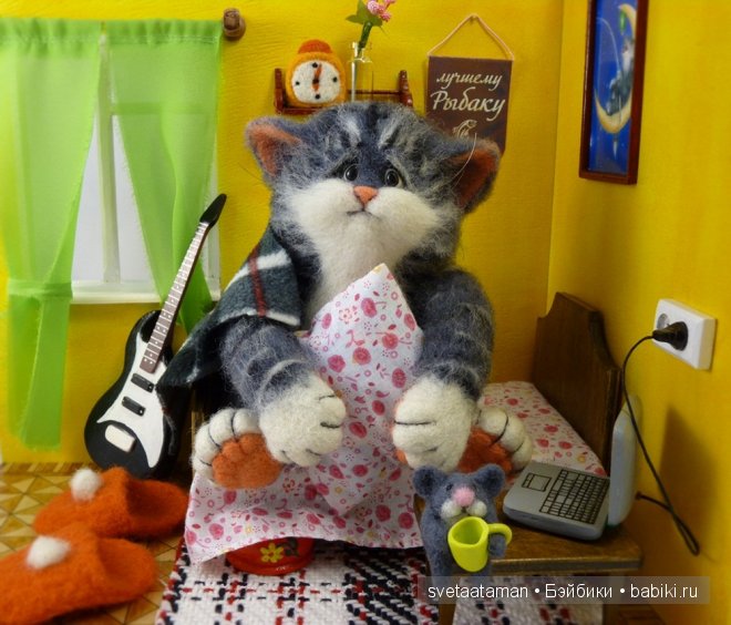 Понедельник, 6 утра. Валяние игрушек из шерсти (фото 6)