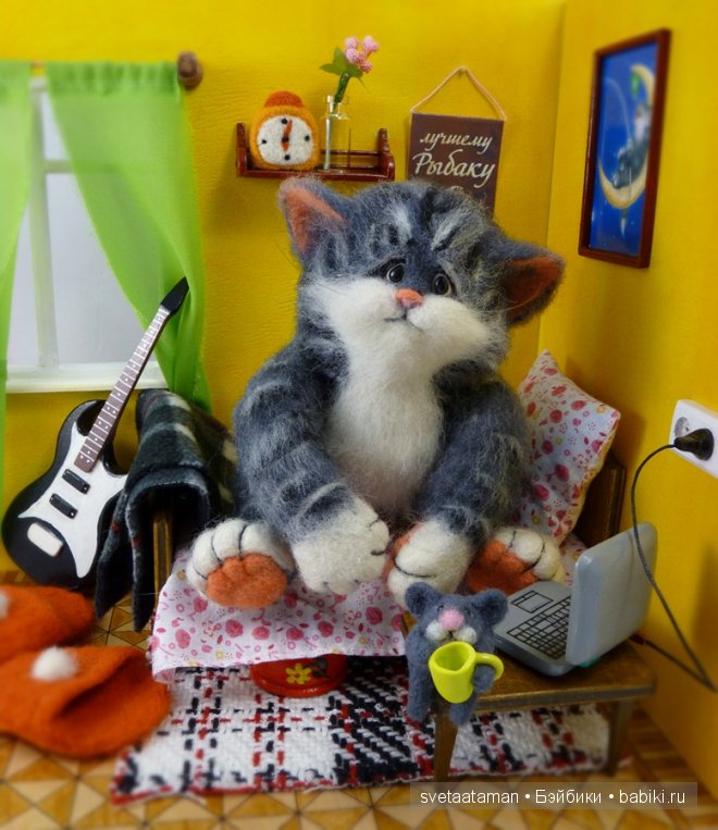 Понедельник, 6 утра. Валяние игрушек из шерсти (фото 2)