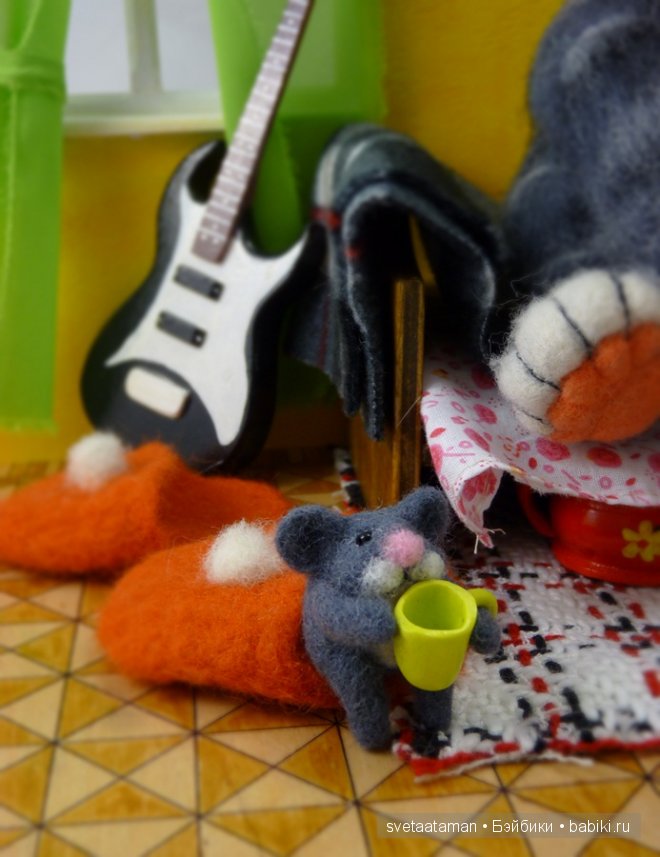 Понедельник, 6 утра. Валяние игрушек из шерсти (фото 4)