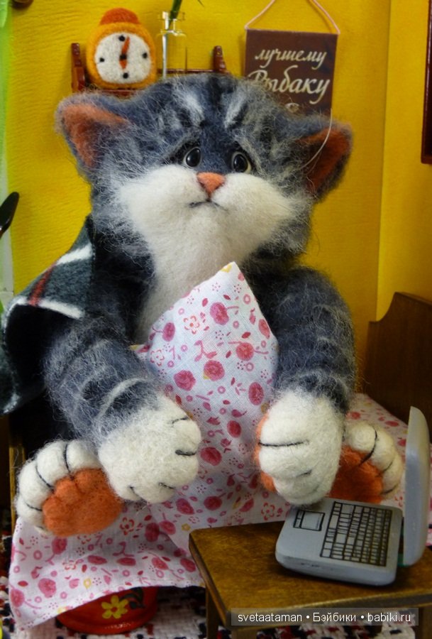 Понедельник, 6 утра. Валяние игрушек из шерсти (фото 9)