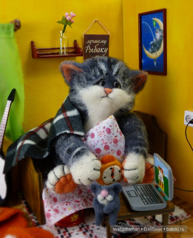 Понедельник, 6 утра. Валяние игрушек из шерсти (фото 10)