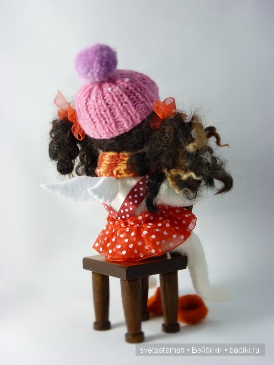 Ангелочки - куклы из шерсти для валяния (фото 8)
