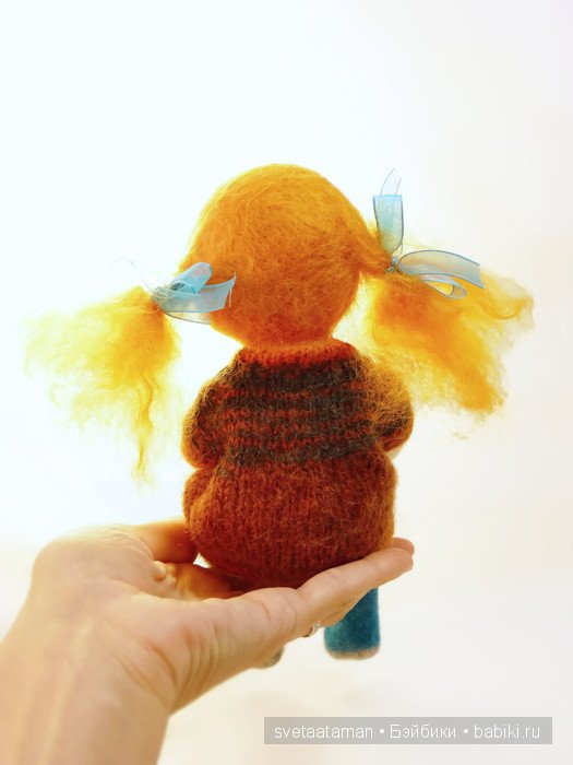 Мои последние новинки. Валяние куклы из войлока Светланы Атаманской (фото 3)