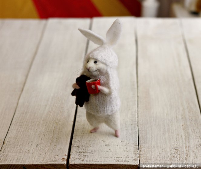 Мышек много не бывает. Валяние игрушек из шерсти