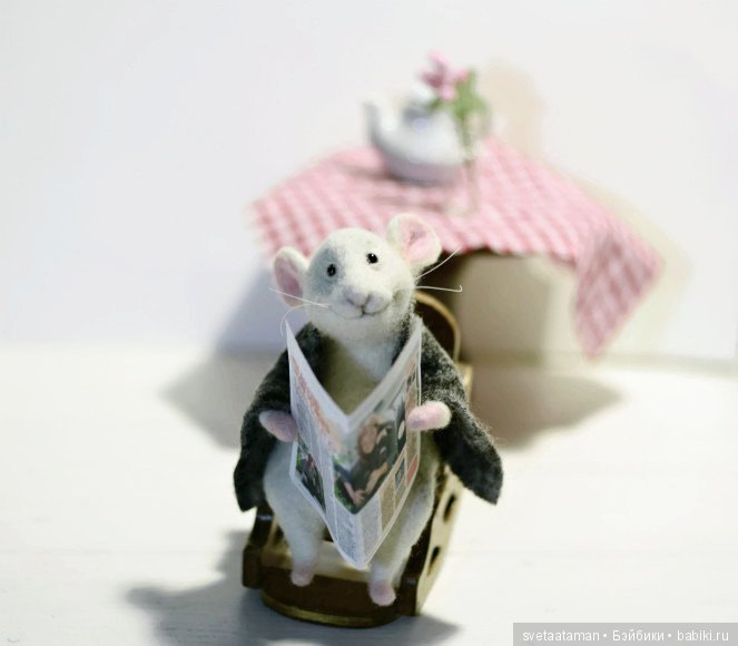 Мышек много не бывает. Валяние игрушек из шерсти