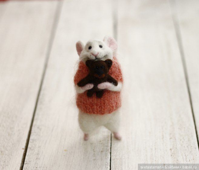 Мышек много не бывает. Валяние игрушек из шерсти