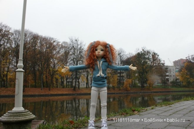 Прогулка под дождем — Куклы Kaye Wiggs (Кайе Виггс): авторские BJD (БЖД) (фото 4)