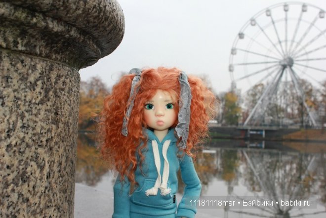 Прогулка под дождем — Куклы Kaye Wiggs (Кайе Виггс): авторские BJD (БЖД) (фото 2)