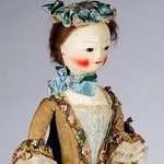 Мода в миниатюре или Пандора в ящике. "Модная кукла", "Пандора", из коллекции музея Виктории и Альберта, Лондон, 1750-60-е