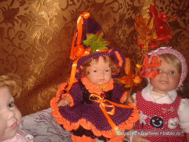 это мы уже довершили прическу.